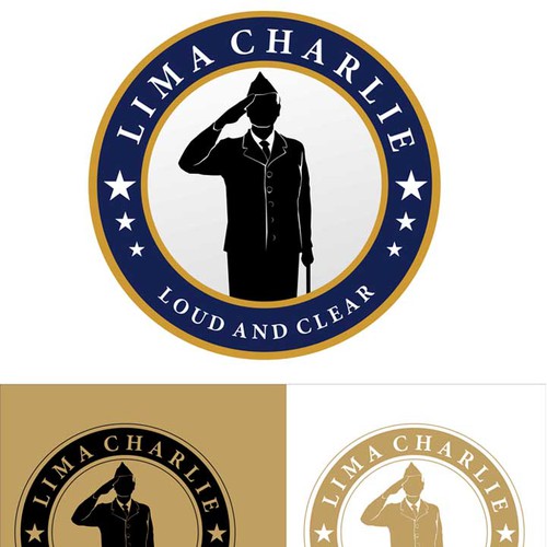 Pow logo with the title 'lima charlie'