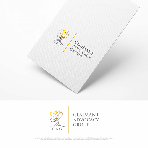 Law firm brand with the title 'CAG logo'
