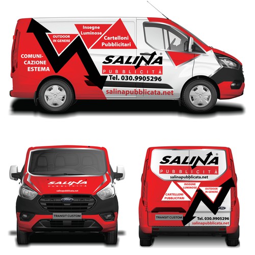 Vehicle graphic design with the title 'Car Wrap'