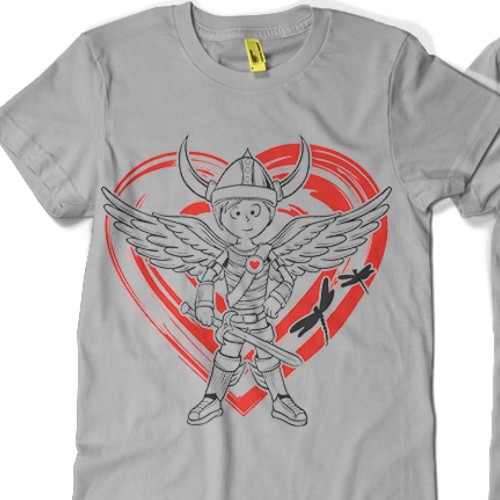 Viking t-shirt with the title 'Little warrior'