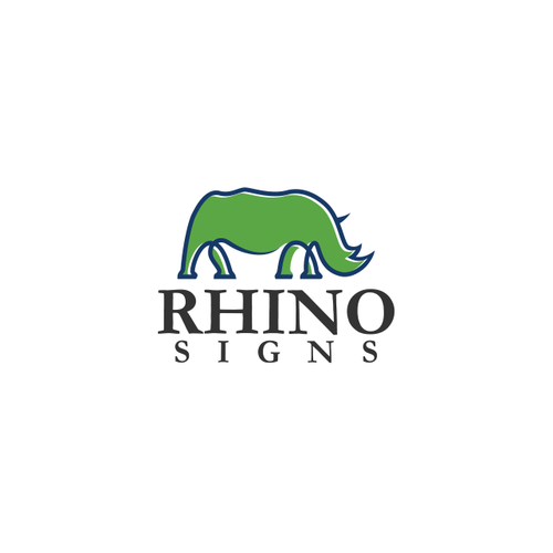 Rhino logo with the title 'Rhino Sign'