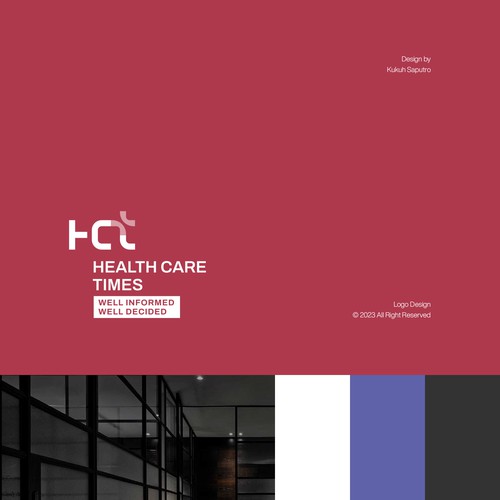 Magazine logo with the title 'Logo for Helath Care Times'