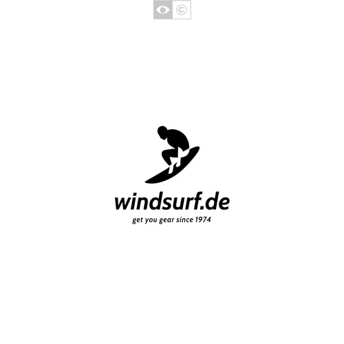 Boarding logo with the title 'windsurf.de'