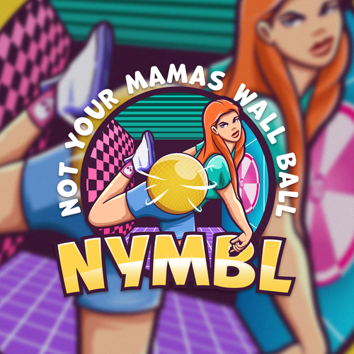 Ball logo with the title 'NYMBL'