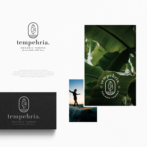 Bali design with the title 'Tempehria'