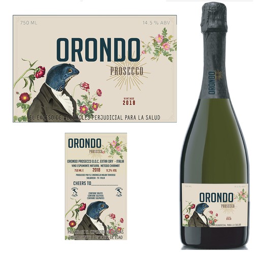 Surreal design with the title 'label'