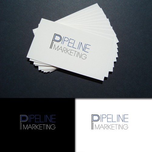 Futuristic brand with the title 'Create Compelling New Brand Identity for Unique Marketing Agency'