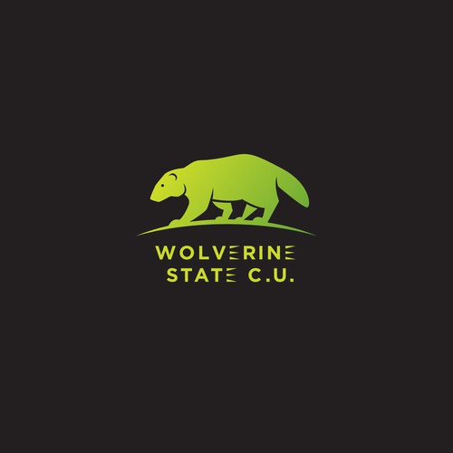 Silhouette logo with the title 'Logo contest winner'