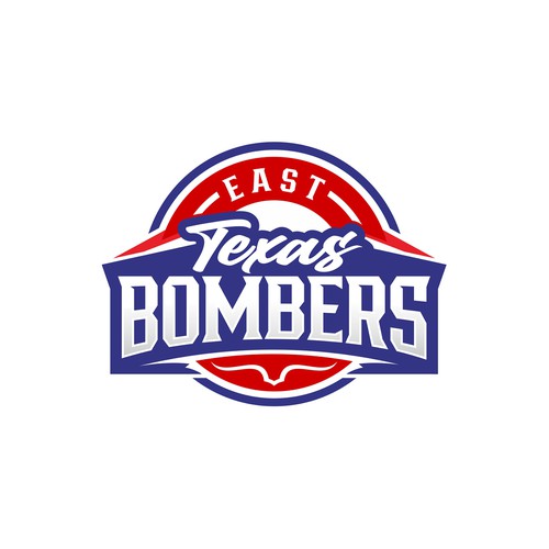 Longhorn design with the title 'East Texas Bombers'