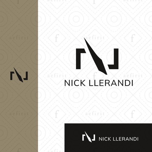 N logo with the title 'N Slash Logo'