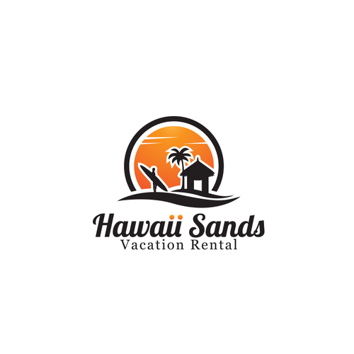 Hawaii logo with the title 'Logo for vacation agency in Hawaii.'