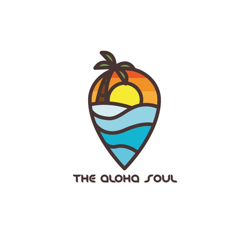 Website logo with the title 'Beach Logo'