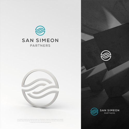 Aqua design with the title 'wave-logo '