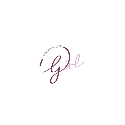 Girl brand with the title 'Logo concept'