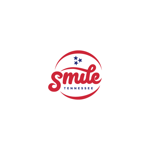 Typographic logo with the title 'Smiling state'