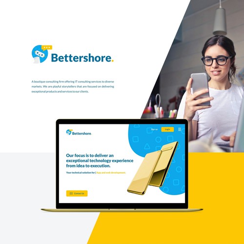 German logo with the title 'Bettershore aka Smart Journal'