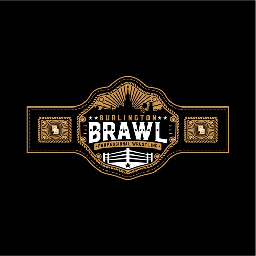 Championship logo with the title 'Winner of BURLINGTON BRAWL Contest'