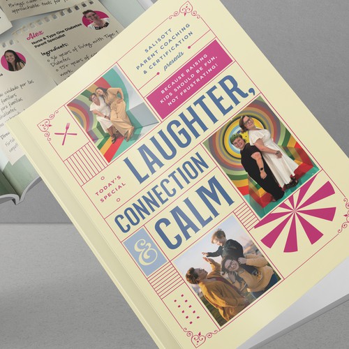 Design with the title 'Brochure design'