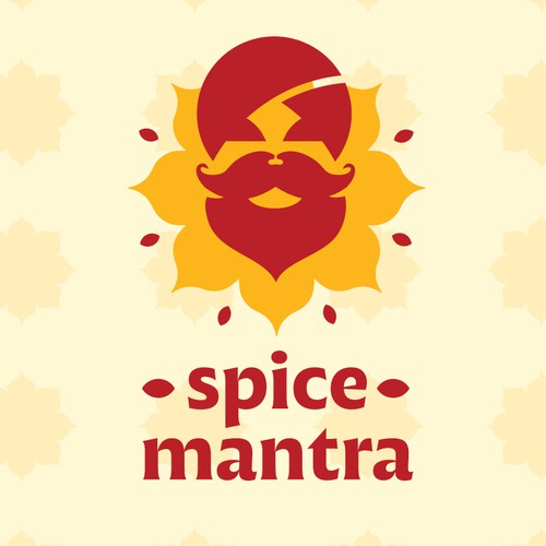 Indian brand with the title 'Logo for an Ethnic Food Company'