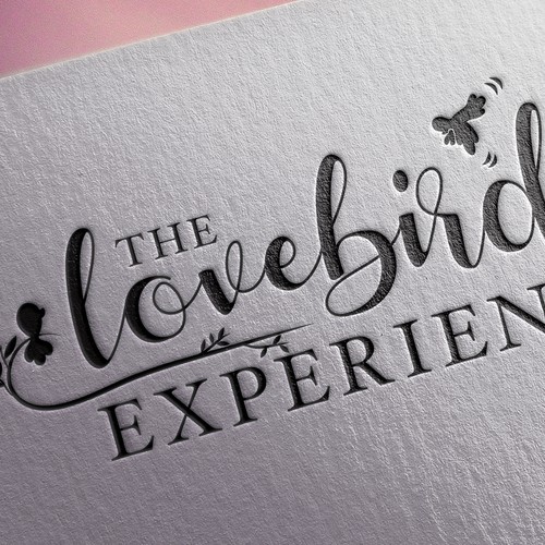 Romantic logo with the title 'Luxurius but romantic logo '