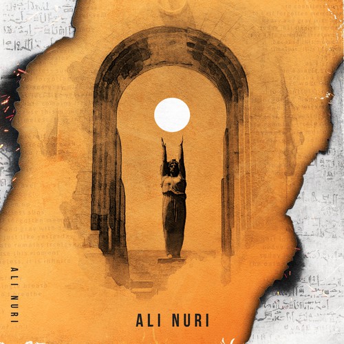 Art book cover with the title 'Rain and Embers'