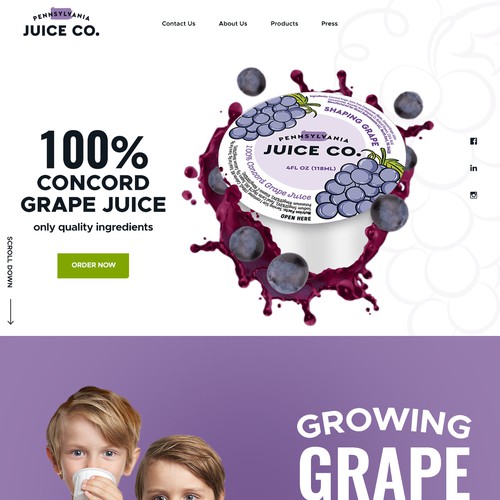 Typography website with the title 'AVAILABLE WEBSITE Design'