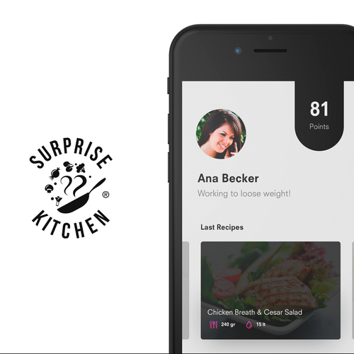 Cook design with the title 'Your design - our menu!'