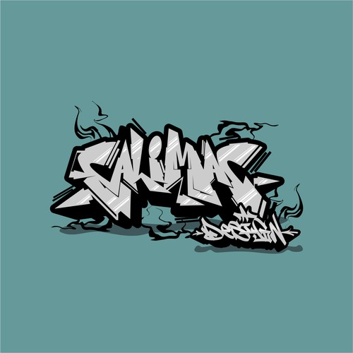 Graffiti t-shirt with the title 'Graffiti Letter'