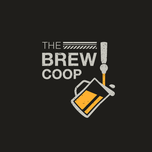 Beer brand with the title 'Logo for Self-pour beer bar & restaurant'