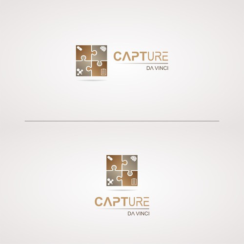 Puzzle logo with the title 'Capture'