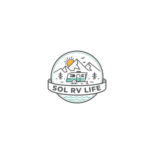 RV logo with the title 'SOL RV LIFE'