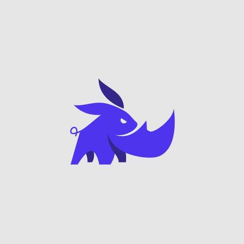 Rhino logo with the title 'Rhino Bunny'