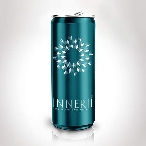 Drink brand with the title 'INNERJI'
