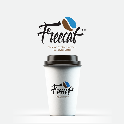 Pencil brand with the title 'Logo Freecaf'