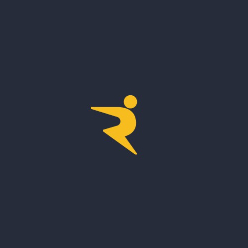 running logo