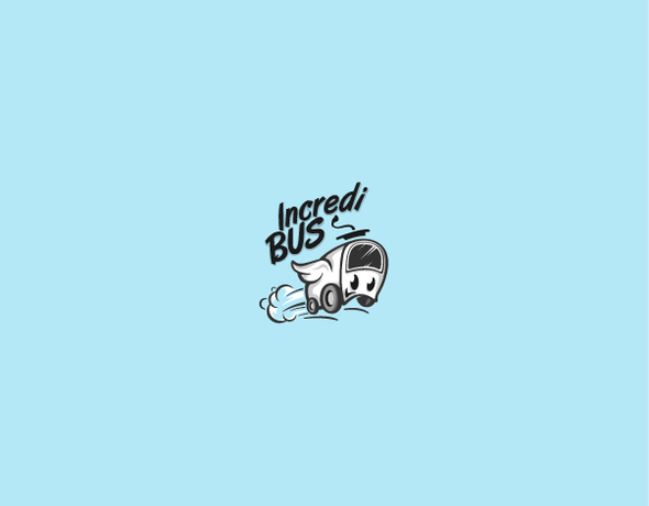 汽车标志的标题“IncrediBUS”