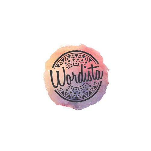 Kaleidoscope logo with the title 'Wordista'