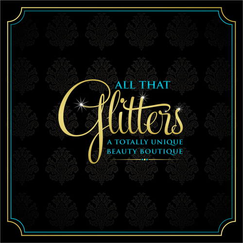Bright logo with the title 'Help All That Glitters with a new logo'