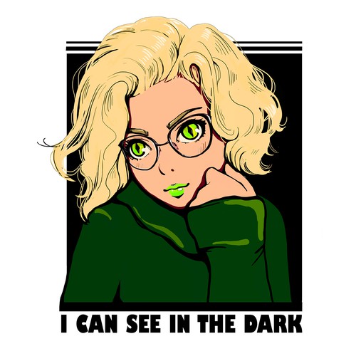 Girls' t-shirt with the title 'Design for T-shirt'