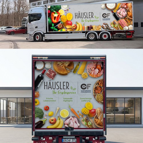 Illustrator design with the title 'Truck Design'