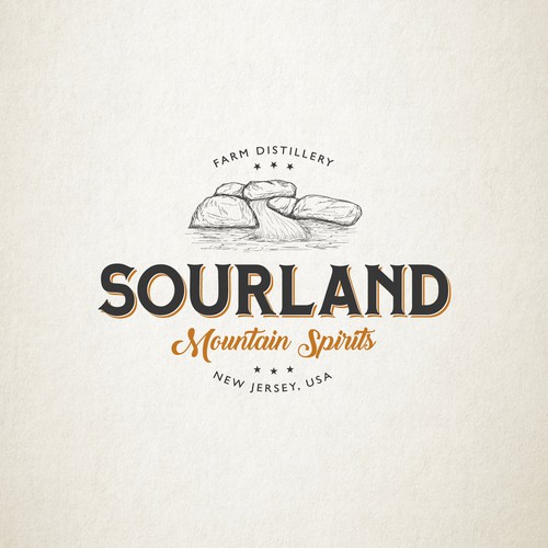 Spirit logo with the title 'Sourland'