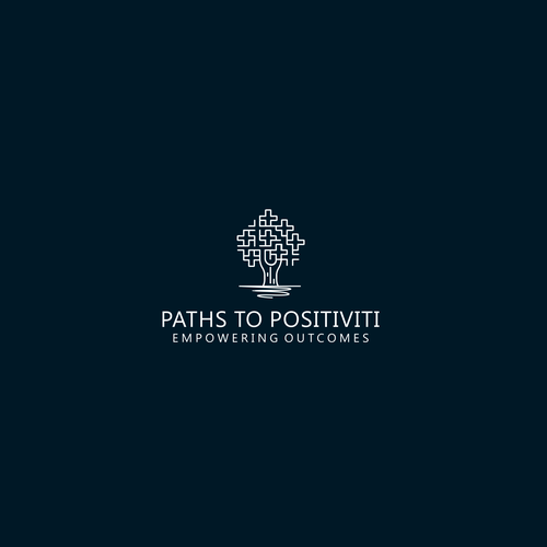 Strategic design with the title 'Logo for Paths to Positiviti.'