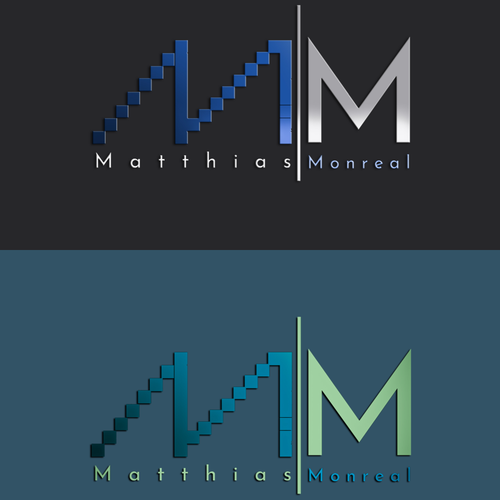 Stair design with the title 'Logo for business consultant'