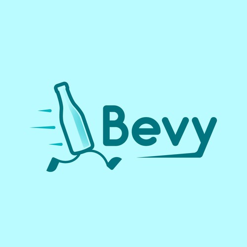 Light brand with the title 'Concept Logo for Bevy'