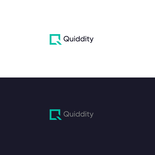 Q design with the title 'Quiddity'