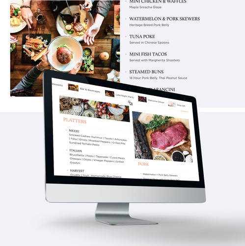 Unique website with the title 'Hudson Valley BBQ Co'