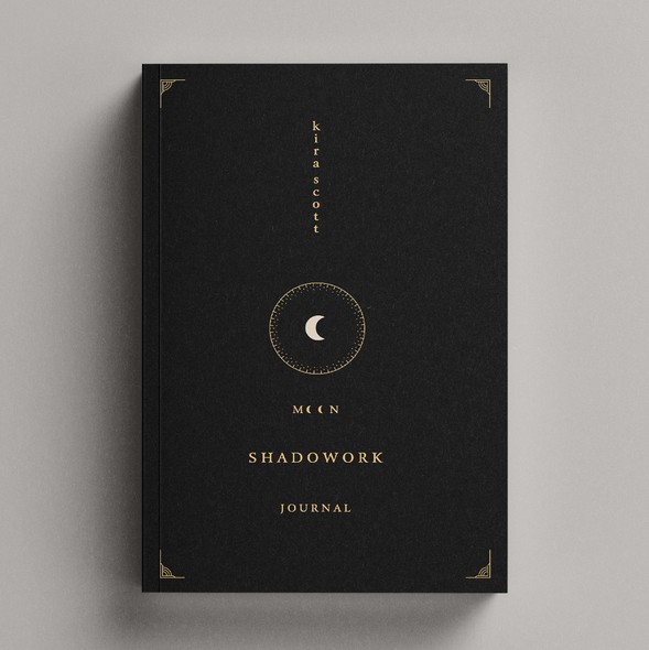Esoteric design with the title 'Moon Shadowork Journal'