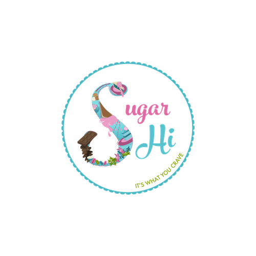 Pie design with the title 'Sweet Teal'