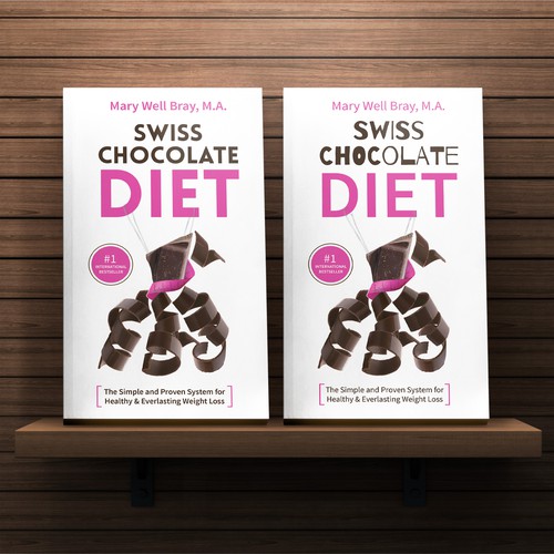Diet design with the title 'Book Cover Design'