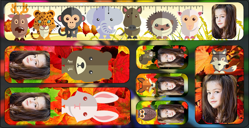 Color artwork with the title 'Create a Fun Pac Illustration for Van Gogh School Photographers'